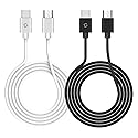 USB-C to Micro-USB Charging Cable, Fast Charging and Data Sync Cable, 3.3feet Long Cable-White for iPhone 15, iPad Air Pro, MacBook Pro, Samsung