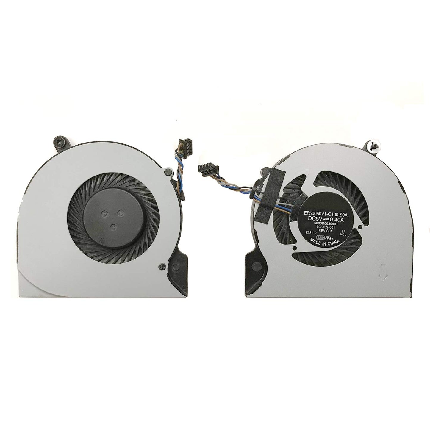 CPU Cooling Fan Replacement for HP elitebook Folio 9470 9470M 9480M Series 702859-001 6033B0030901 6033B0030902 EF50050V1-C100-S9A KSB0605HCA05