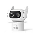 eufy Wired Cam C31, 360° Coverage with Pan and Tilt, Indoor and Outdoor, Dual Antenna, Color Night Vision, Local Storage, No Monthly Fee, AI
