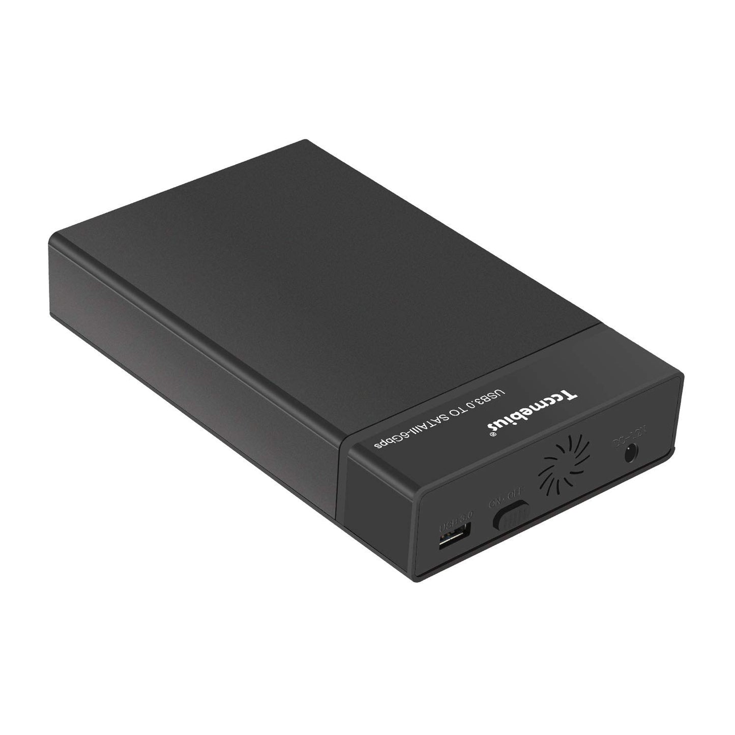 Tccmebius USB 3.0 External Hard Drive Enclosure for 2.5 3.5 Inch SATA I/II/III HDD SSD Up to 20TB, 3.5'' Tool-Free HDD Docking Station, Support UASP