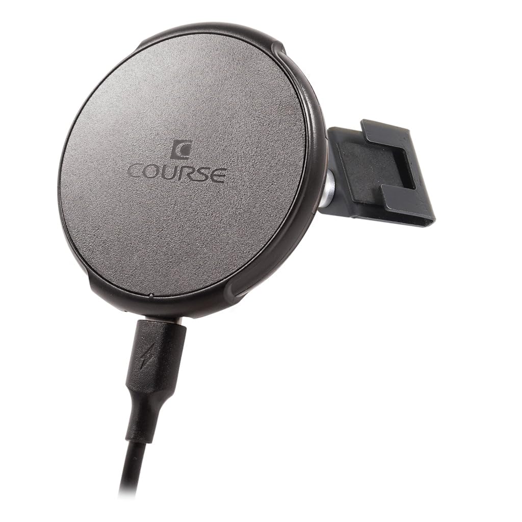 Course Motorsports DirectFit Phone Mount for Ford Super Duty (2022+ with Sync 4) Compatible with All Phones - Magnetic Charging Head