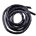 Ancor 452381 Marine Grade Electrical Spiral Wrap (3/8-Inch, Black, 10-Feet)