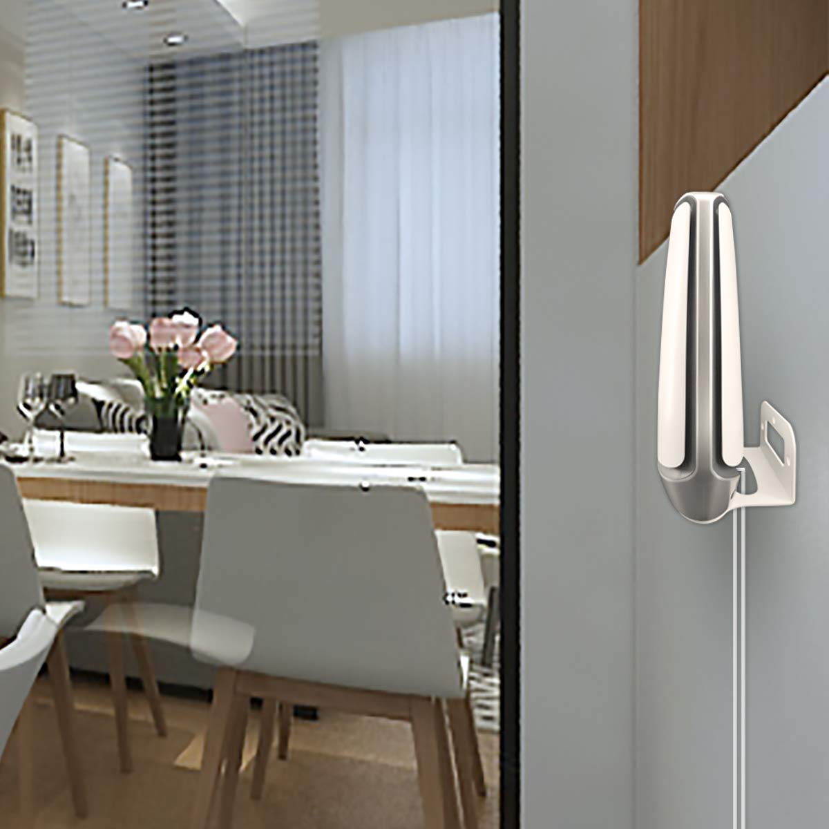 Sturdy Metal Made Wall Mount Compatible with Orbi WiFi 6, 3 Pack