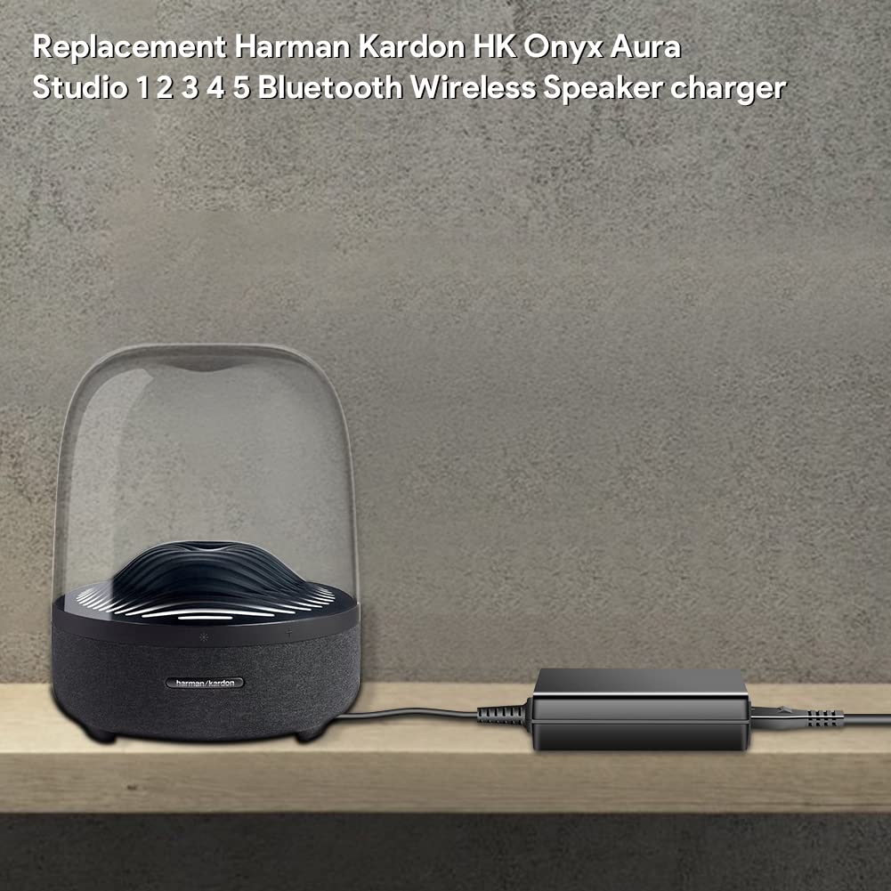 HKY 19V 65W AC Adapter Charger Replacement for Harmon Kardon Aura/Aura Studio 4 3 2 1 /Aura Plus AirPlay Aura Series Wireless Home Speaker System…