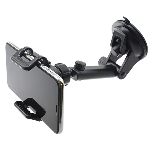 Car Mount Dash Windshield Holder Telescopic Cradle Swivel Dock Compatible with OnePlus 7T Pro 5G McLaren - OnePlus 8 - OnePlus 8 Pro - Razer Phone