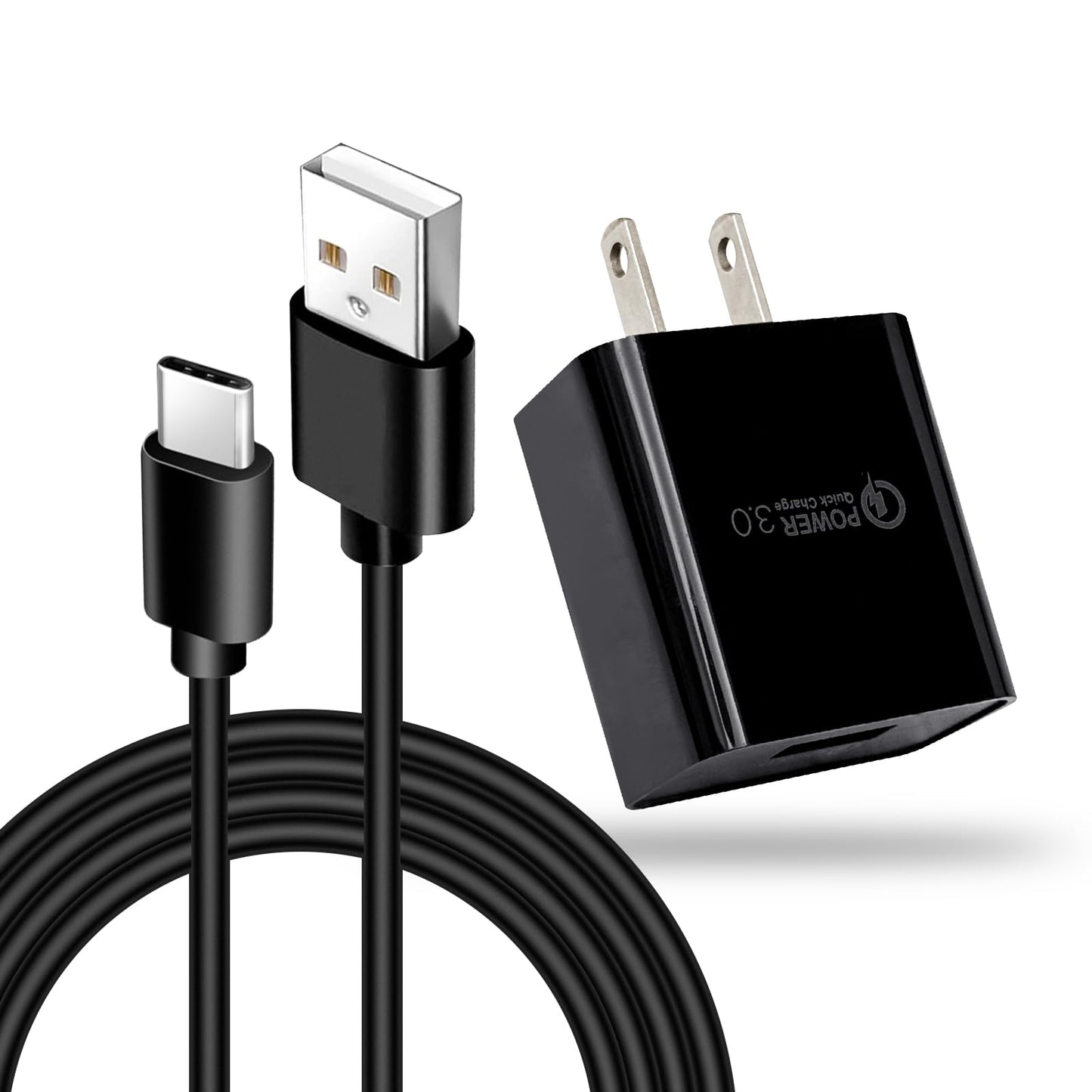 10ft 18W QC3.0 Quick Charger for Oculus Meta Quest 2 Pro, Quest 2 VR Headset, for LG Android Phone,LG Stylo