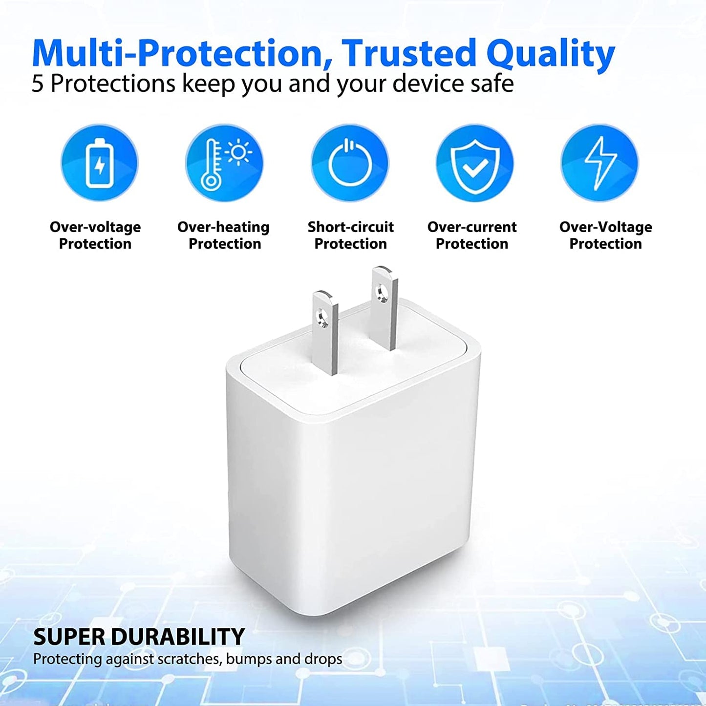 10ft Power Adapter Wall Charger for SimpliSafe Indoor Camera, Blink Mini Camera, Samsung Galaxy Tab A 8.0" 7.0" 9.7" 10.1",E,S,S2,3,4,Tab 3 4 Note 4 5