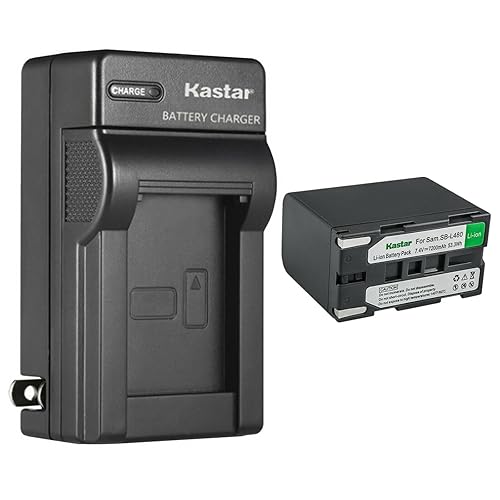 Kastar 1-Pack SB-L480 Battery and AC Wall Charger Replacement for Samsung SB-L160 SBL160, SB-L320 SBL320, SB-L480 SBL480, SB-L110A Battery, Samsung