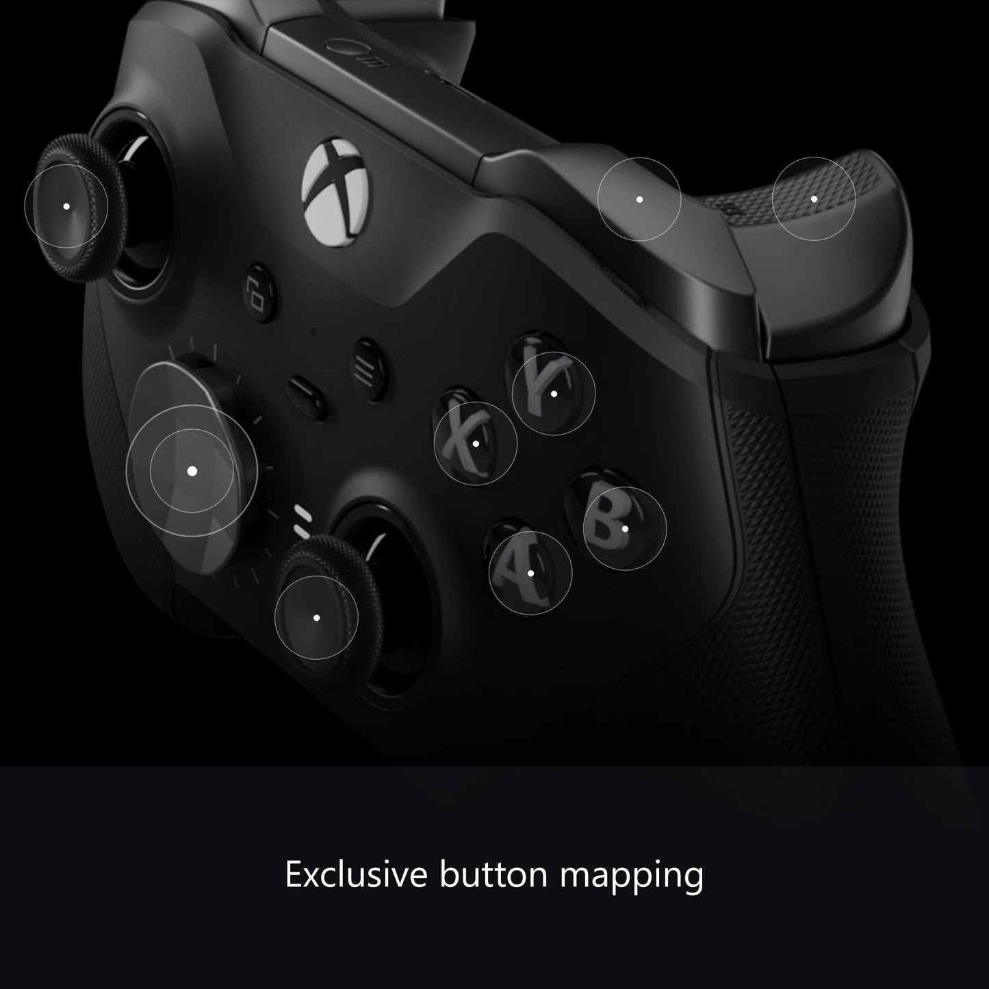 Xbox Elite Series 2 Core Wireless Gaming Controller - Black - Xbox Series X|S, Xbox One, Windows PC, Android, and iOS