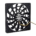 SXDOOL 120mm Slim Fan 120X12mm Thickness DC 12V with 3-Pin,for Computer Pc Case Quiet Silent Cooling
