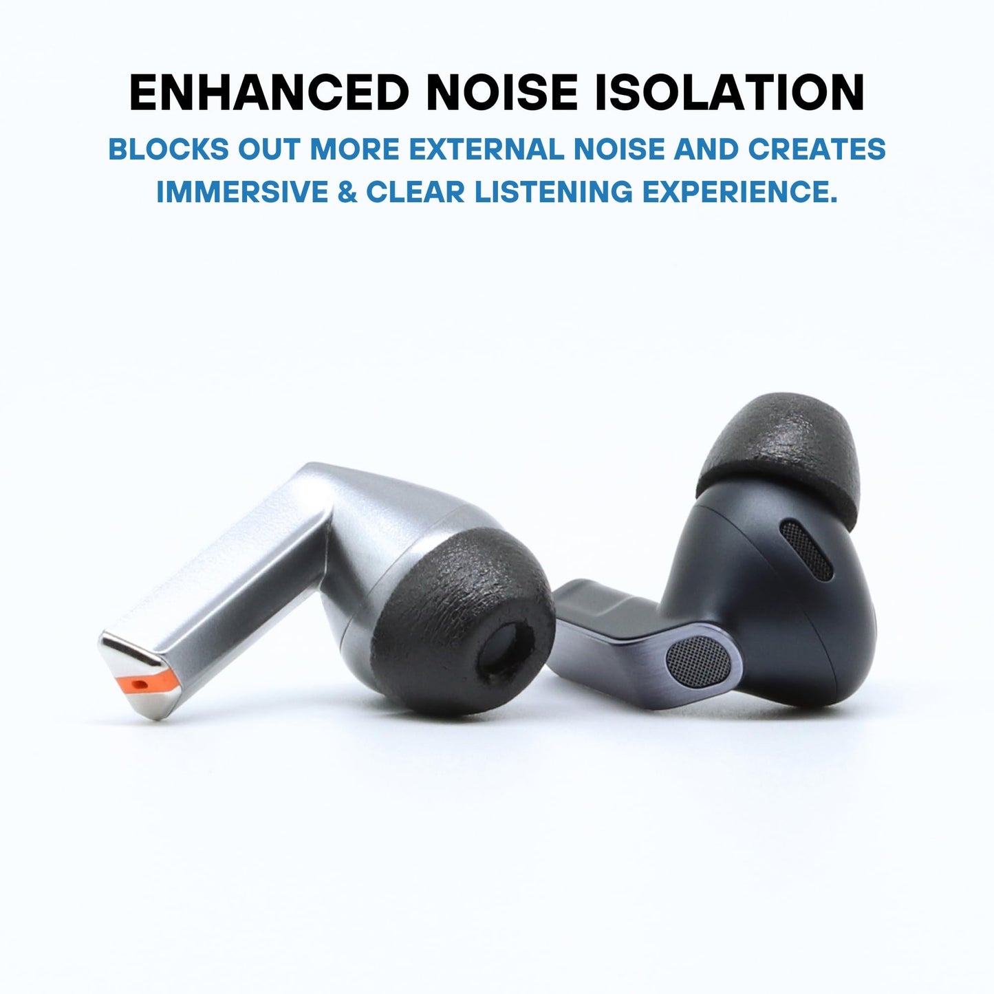 Comply TrueGrip MAX | Premium Memory Foam Replacement Earbud Tips for Samsung Galaxy Buds4 Pro & Buds3 Pro | Long-Lasting Comfort, Secure Fit, Noise