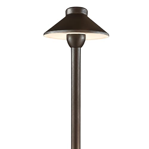 Outdoor Pathway Light - Landscaping Lighting for Walkways & Garden - Bronze