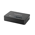 Grandstream GS-HT814 4 Port Ata with 4 Fxs Ports and Gigabit NAT Router Voip Phone and Device, Black