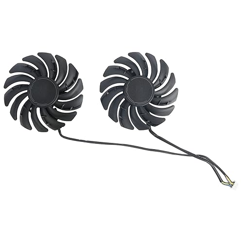 inRobert PLD09210B12HH 85mm RTX3070 RTX3080 RTX3090 Graphics Card Fan for MSI RTX 3070 3080 3090 Ventus 3X Cooling Fan (Fan-1pair)