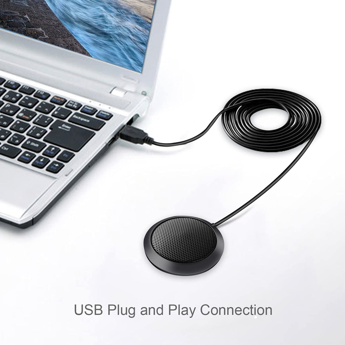 Adesso Xtream M3 USB Omnidirectional Table Top Conference Microphone