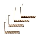 PZRT 4Pcs Coil Spring Antenna Data Transmission 433MHz Helical Antenna, Bronze 433MHz