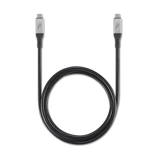 Kensington USB4® Cable 1.5m, 80Gbps, Supports up to 8K Video, up to 240W Power Delivery (PD 3.1), Compatible with USB-C Docking Stations (K32301WW)
