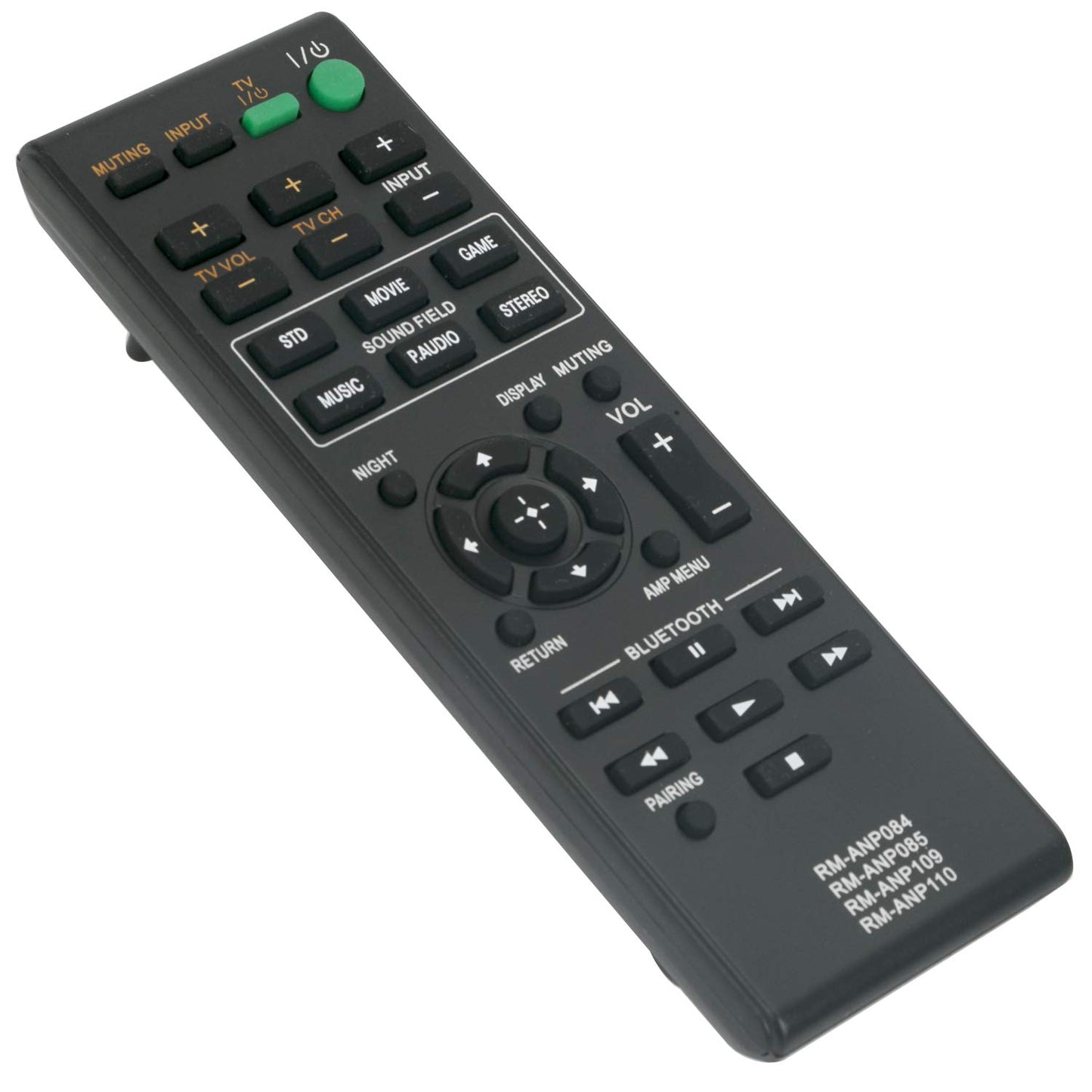 New RM-ANP109 Replaced Remote fit for Sony Audio Vidio System HT-CT260 SA-CT260 HT-CT260C HT-CT260H HT-CT260HP SA-CT260H SA-WCT260H RM-ANP084 HT-CT260