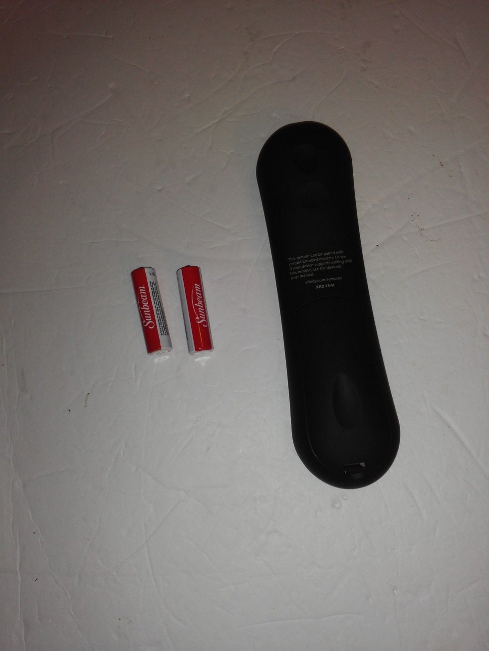 Xfinity Comcast XR2 v3-R TV Cable Remote Control, Battery Included, Black