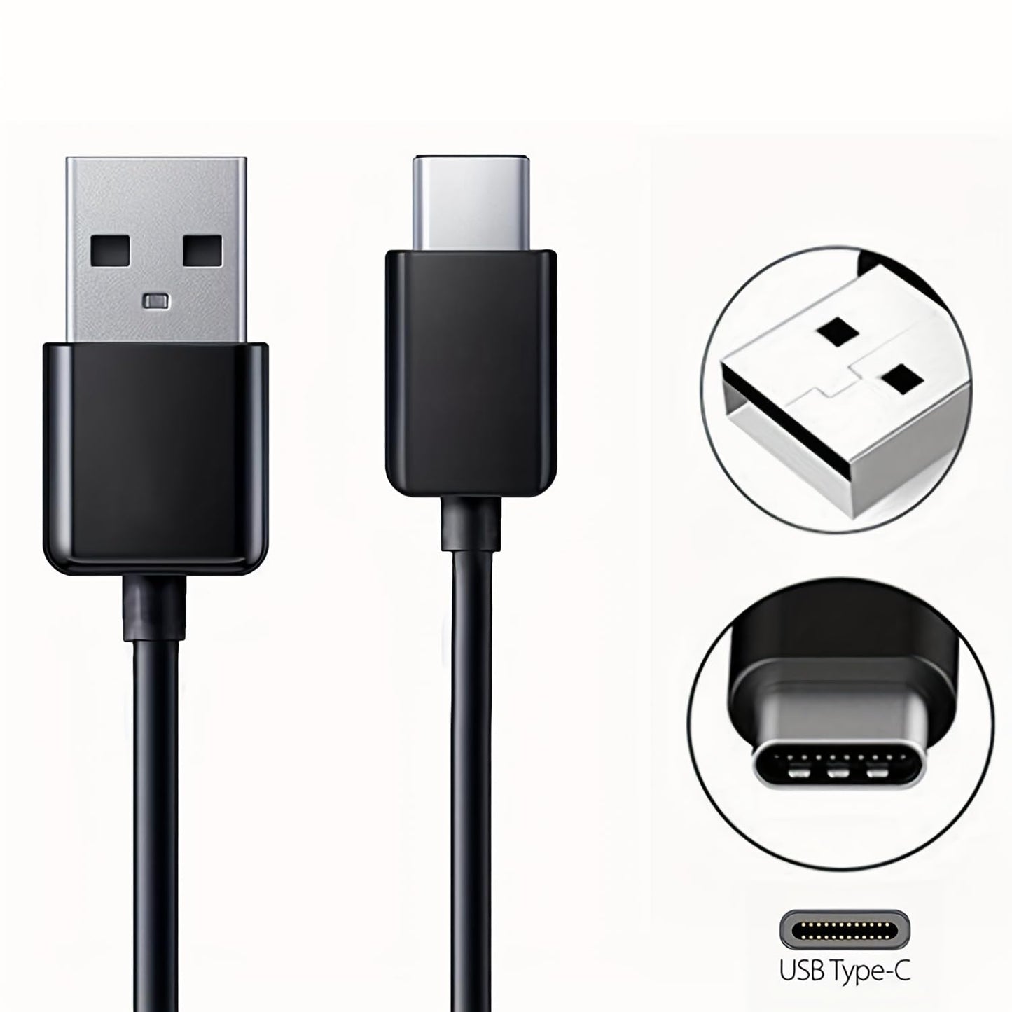 Life-Tech Type-C USB Data/Charger Cable for Garmin DriveSmart 66, 76, 86