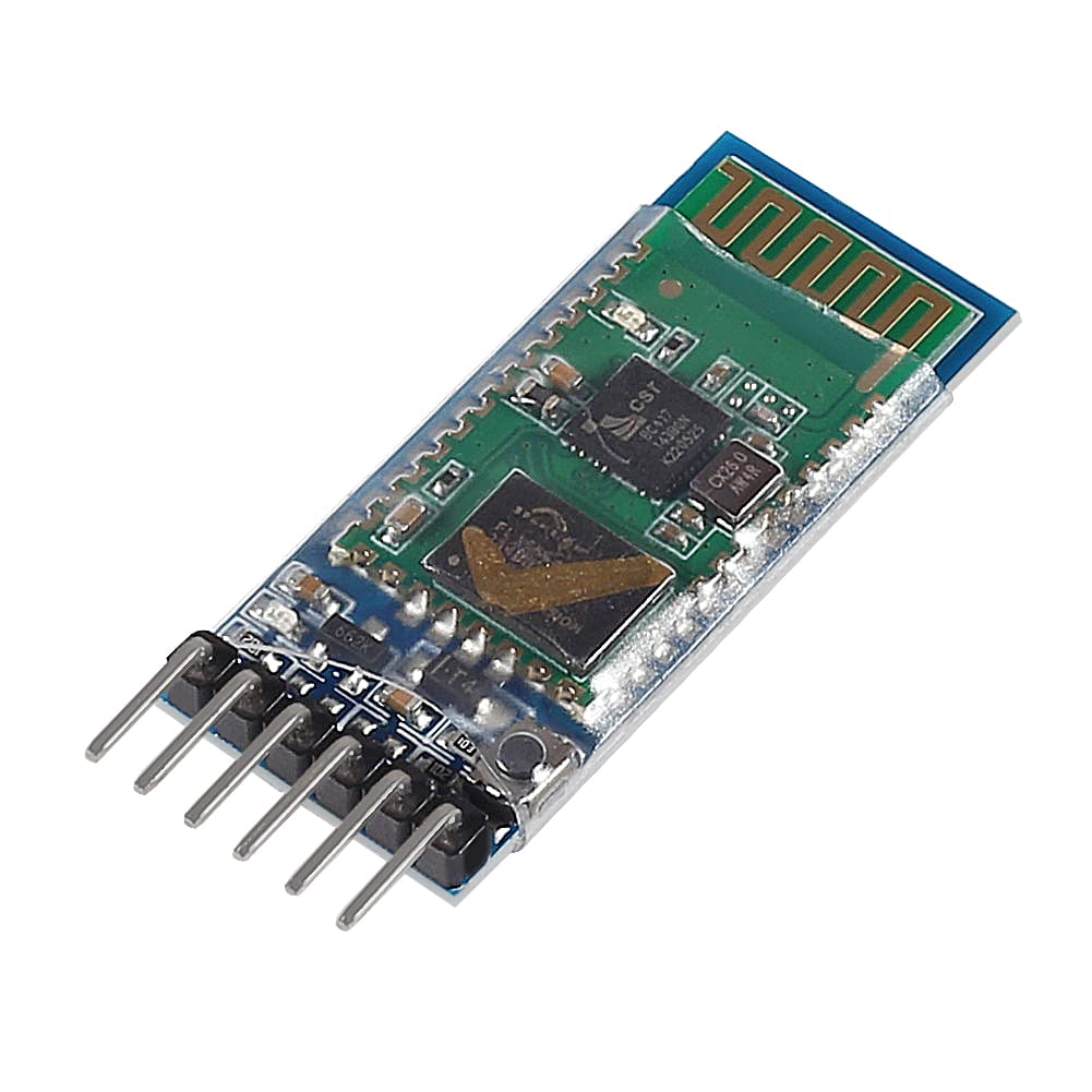 Diitao 4PCS Bluetooth Module BT Modules 6 Pin Wireless RF Transceiver Long Range Bluetooth Transceiver for Arduino (HC-05)