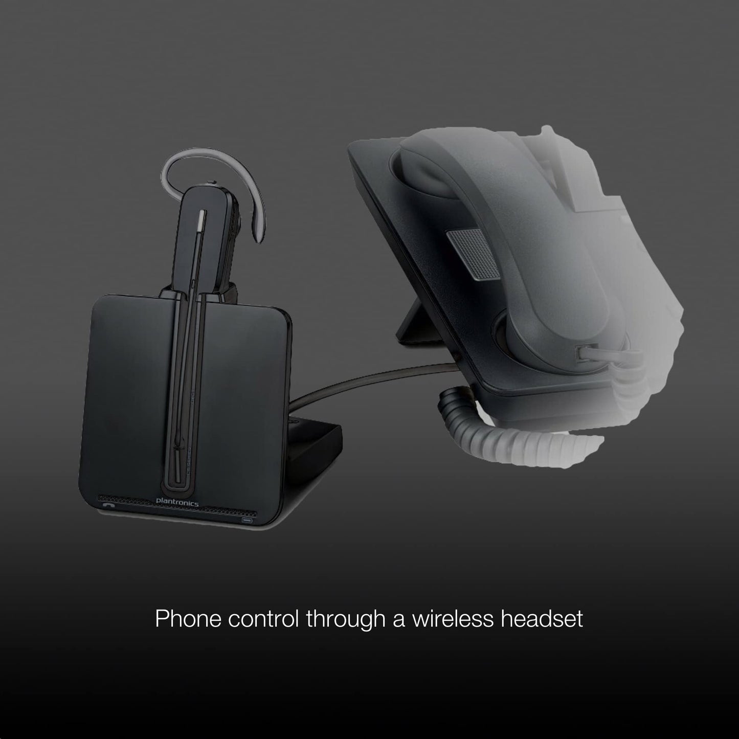Global Teck Bundle Yealink EHS36 Wireless Headset Adapter for Yealink IP Phones T48S, T48G, T46S, T46G, T42S, T42G, T41S, T41P, T40G, T40P, T29G