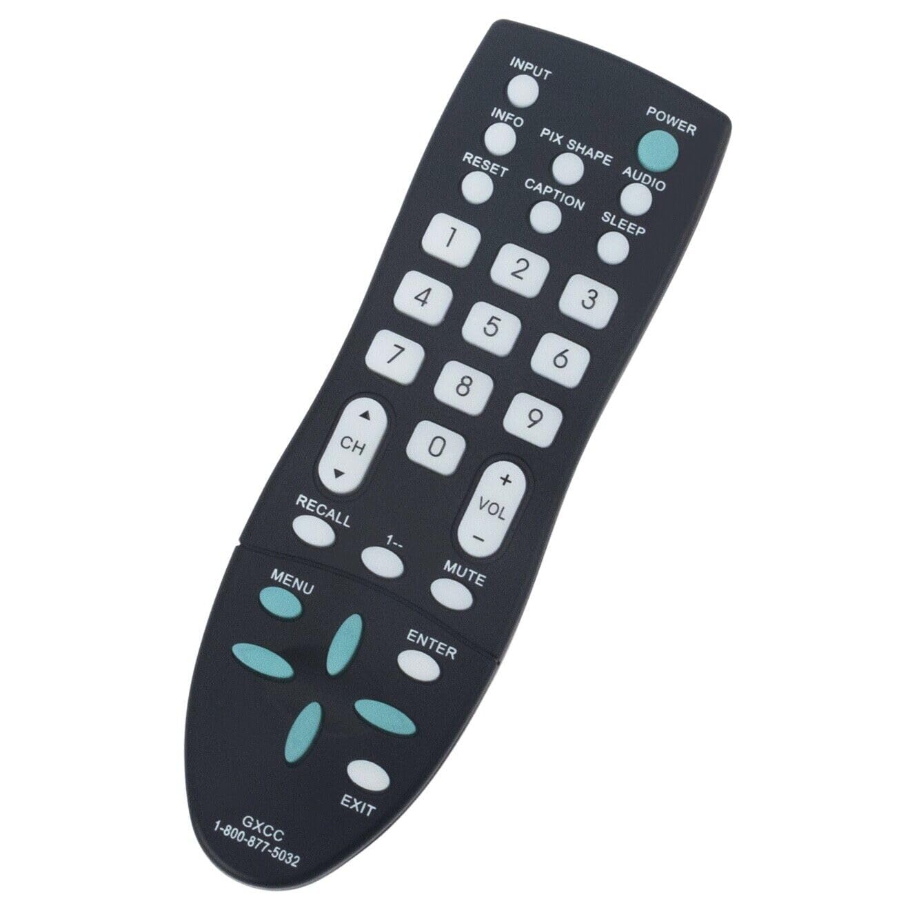 GXCC Replace Remote Control Compatible with Sanyo TV DP32640 DP32642 DP39842 DP39843 DP19648 DP19649