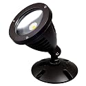TOPELE 1100LM LED Flood Light, Exterior Flood Lights Fixture with CREE LED Source for Landscape, Commercial, Home, Garden, Yard, Waterproof, Brown
