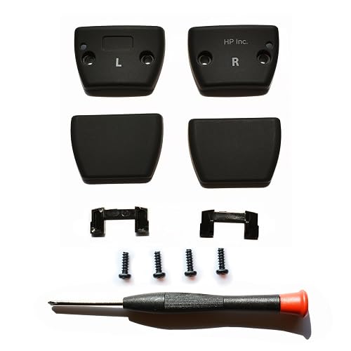 Cloud Alpha Hinge Clamps - Replacement Hinge Side Buckles Parts for HyperX Cloud Alpha/Alpha S/Alpha Pro, Cloud 2/Cloud II/Cloud 2 Core/Cloud Core
