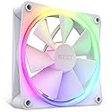 NZXT AER F120 RGB White - High Performance Airflow Fans - Single