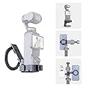 Xixan Pocket 3 Magnetic Mount Stand, Aluminium Alloy Expansion Cage Camera Holder with Cold Shoe and 1/4'' Mount, Adjustable Magnet Adapter for DJI