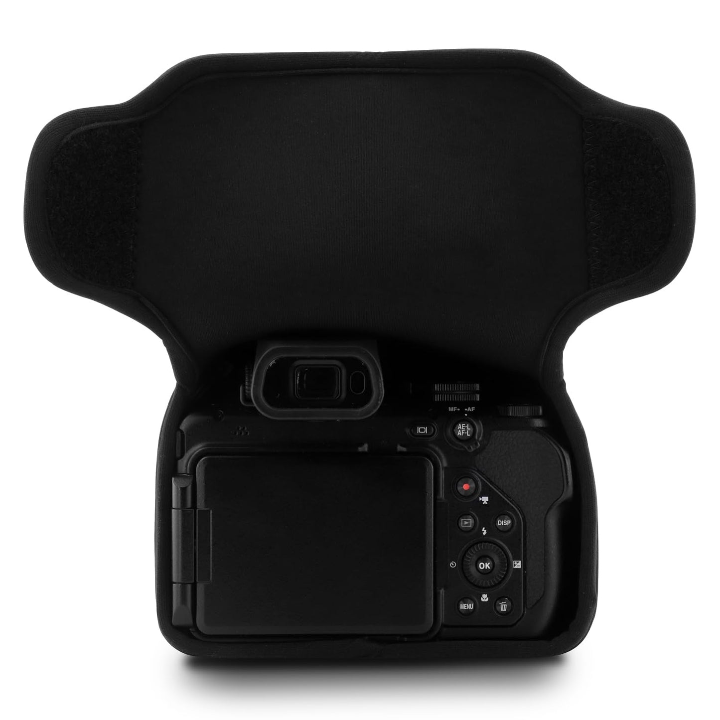 MegaGear Ultra Light Neoprene Camera Case Compatible with Nikon Coolpix P1000,Black