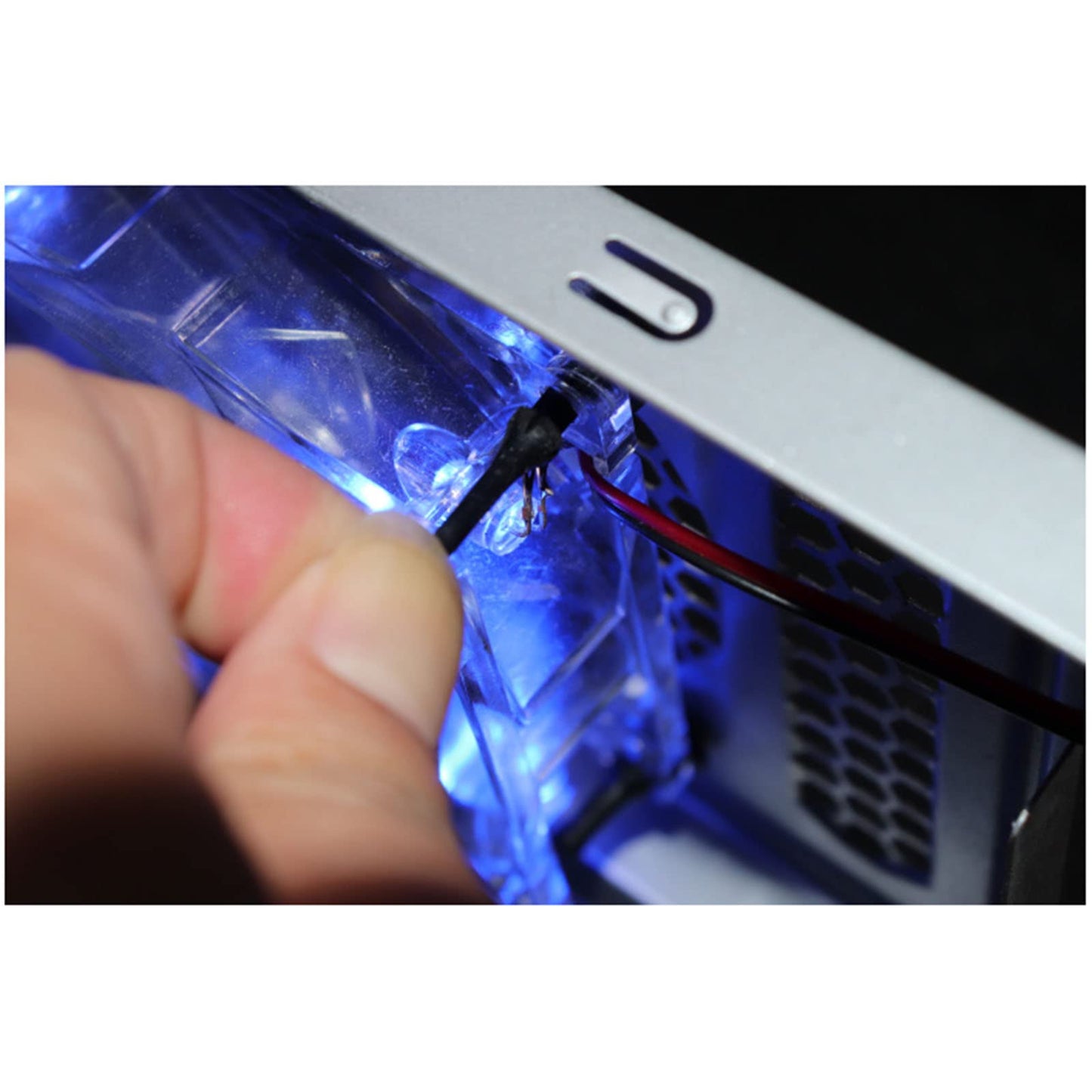 E-outstanding 20pcs Black PC Case 008Fan Mounting Pin Anti Noise Computer Components Vibration Silicone Rubber Screws, 45mm