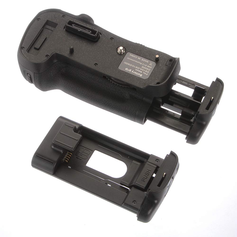 FocusFoto Pro Vertical Multi Power Battery Pack Grip Holder for Nikon D800 D800E D810E D810 DSLR Camera Replacement for MB-D12 EN-EL15