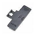 NEW USB Cover Video Out MIC Interface Digital Lid Door Compatible with Canon EOS 350D Rebel XT kiss N/EOS 400D Rebel XTi