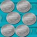 PANASONIC CR2025 ECR 2025 Batteries 6