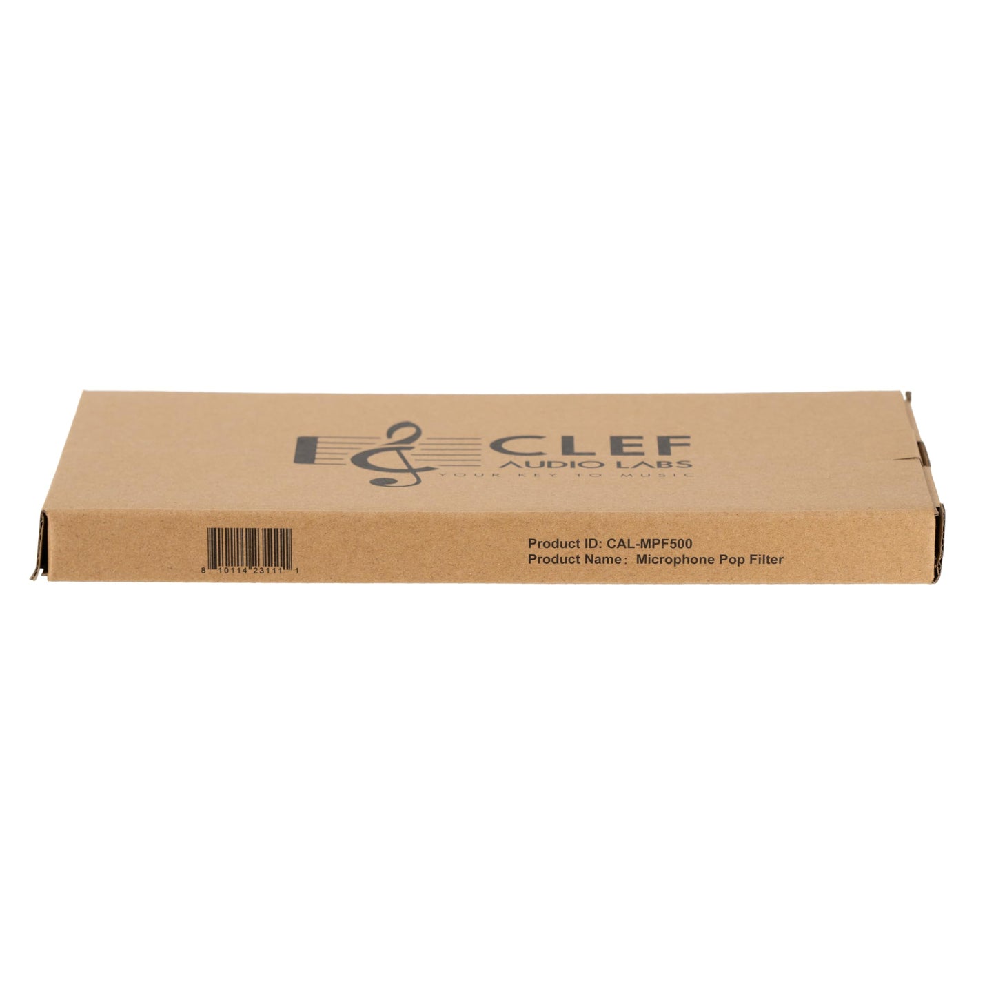 Clef Audio Labs Microphone Pop Filter with Dual Layered Wind Screen Shield, Flexible 360° Gooseneck Stabilizing Arm, and Heavy-Duty Desktop Clip for