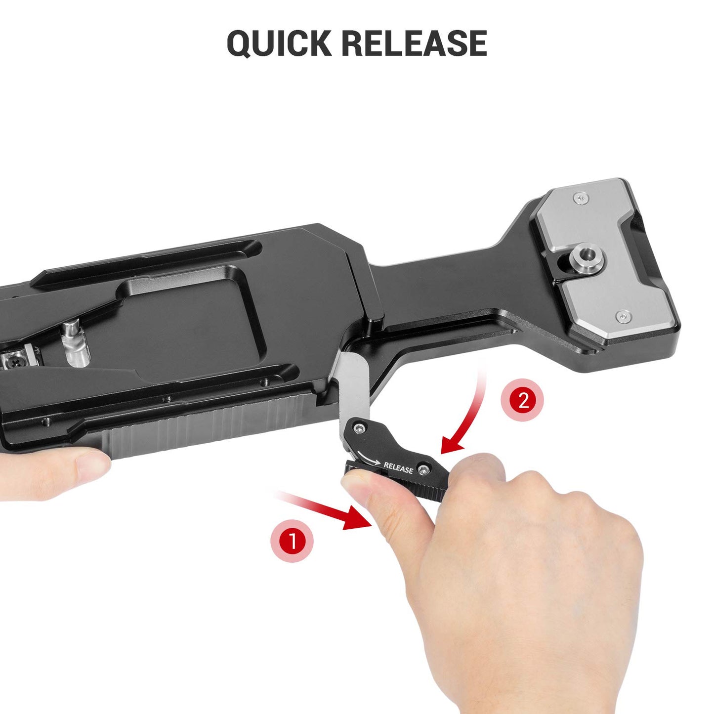 SMALLRIG Universal Quick Release Tripod Adapter Plate for Sony VCT-14