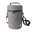 EMAQUIN Travel and Storage Carrying Case for Sonos Move/Sonos Move 2 Speaker(Both Compatible with Sonos Move/Move 2 and Charging Base,Sliver Grey)