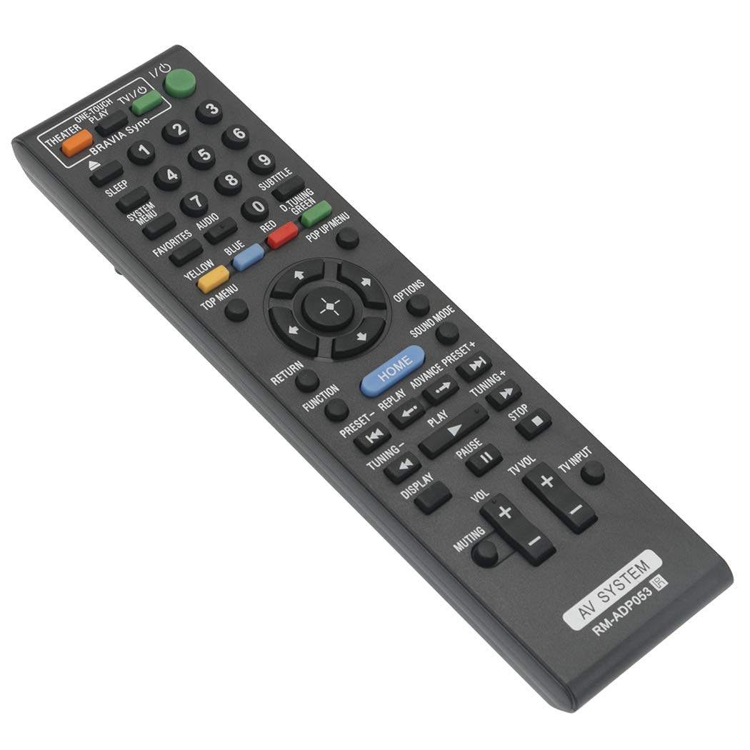 RM-ADP053 Replace Remote fit for Sony Blu-ray DVD BDV-E870 BDV-E570 BDV-E470 BDV-E370 BDV-T57 BDV-T37 BDV-E770W HBD-E770W BDV-T77 BDVE870 BDVE570