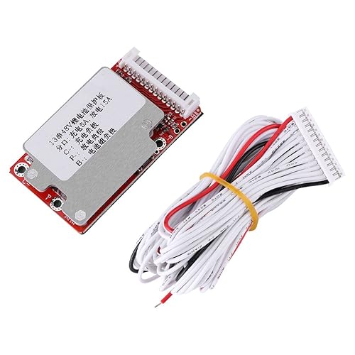 Akozon Battery PCB Board Li-Ion Li-Polymer Battery Board for 13S 48V/54.6V Li-Ion Li-Polymer Batteries