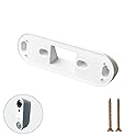 Video Doorbell Wedge Mount Bracket Compatible with SimpliSafe - Simplisafe Doorbell Bracket - 30 Degree Adjustable Viewing Angle - for Home Entry