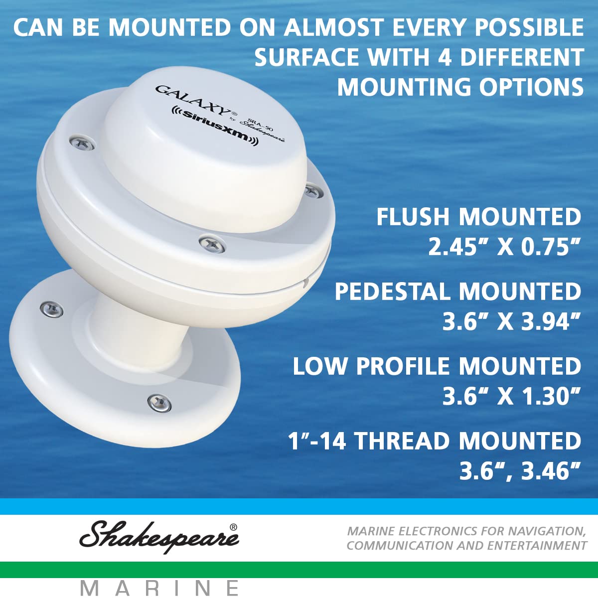 Shakespeare SRA-50 SiriusXM Satellite Radio Antenna