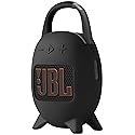 Geiomoo Silicone Carrying Case for JBL Clip 5, Protective Portable Scratch Shock Resistant Cover (Black)
