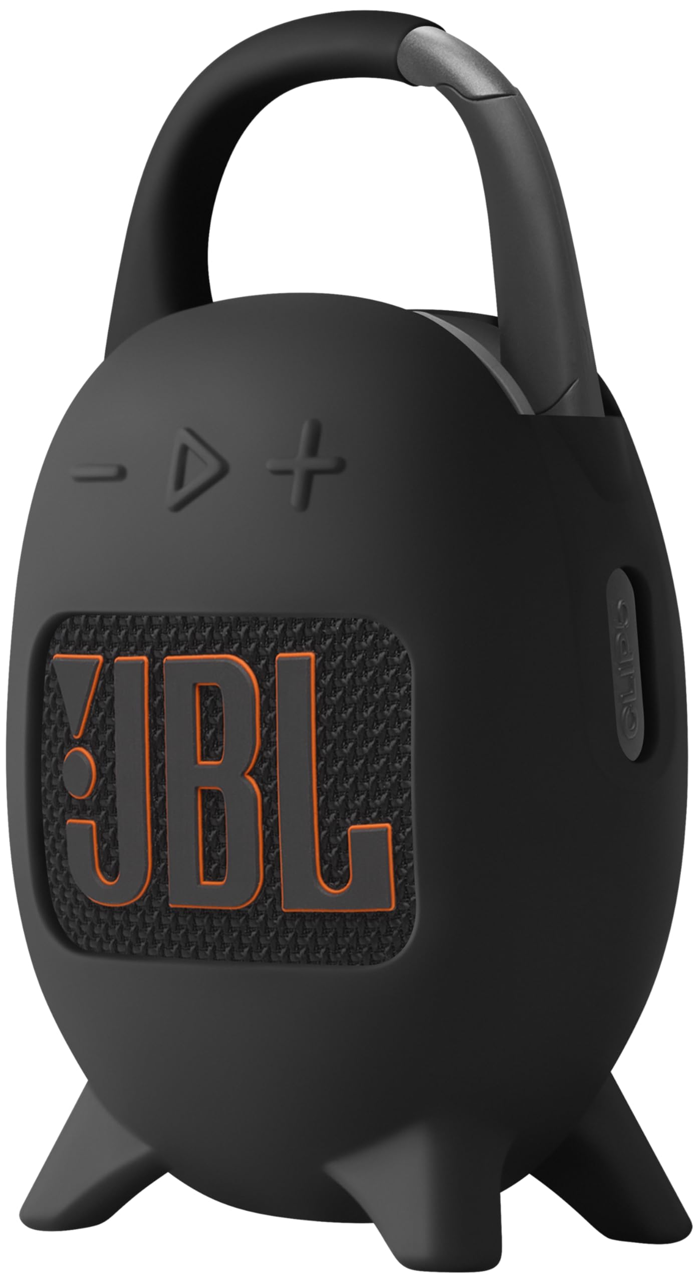 Geiomoo Silicone Carrying Case for JBL Clip 5, Protective Portable Scratch Shock Resistant Cover (Black)