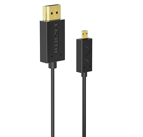 Nanosecond Extreme Slim 2.6’ Micro HDMI Cable - World’s Thinnest and Most Flexible HDMI Cable. (2.6 Ft / 0.8m) High-Speed Supports Full 1080P, 4K