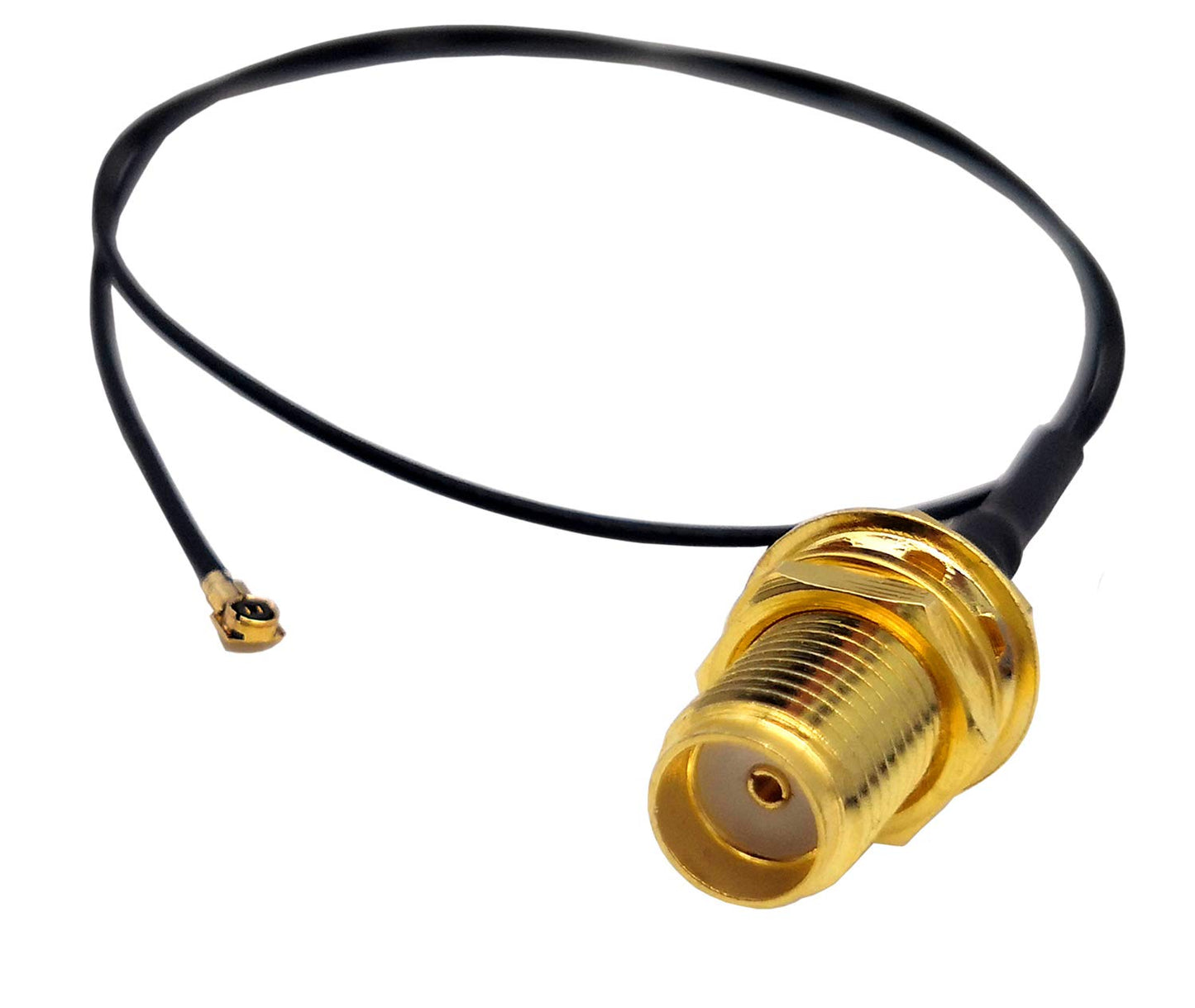 Tenmory MHF4 U.FL to SMA Female Connector Pigtail WiFi Antenna Extension Cable (10 inch (4 Pcs))