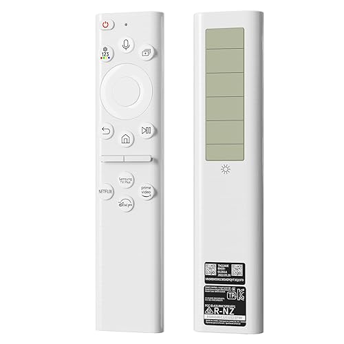 BN59-01391A Solar Voice Remote Control Replacement for Samsung TV Remote with 4 Shortcut Buttons, Compatible with Samsung 2021-2023 Neo LED Smart 4K
