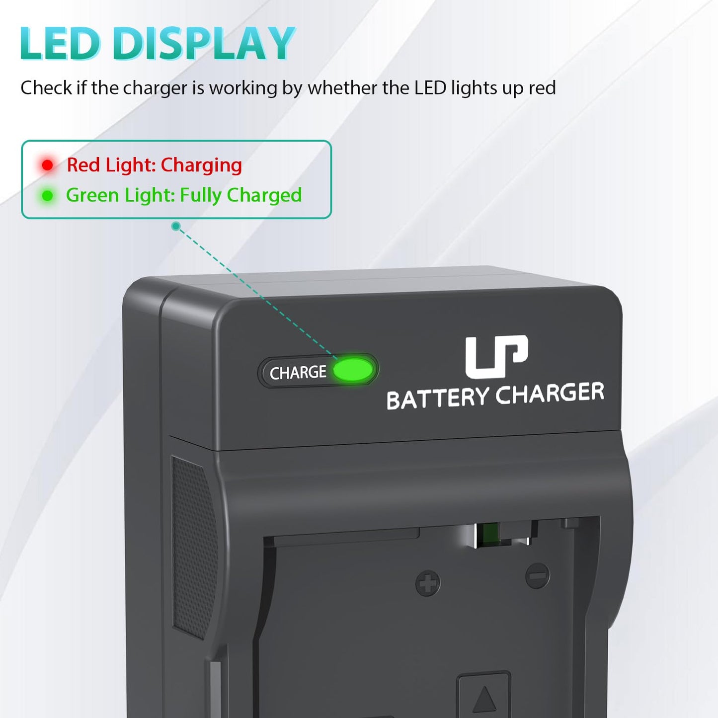 LP E8 Battery Charger, Charger Compatible with Canon EOS Rebel T2i, T3i, T4i, T5i, 550D, 600D, 650D, 700D, Kiss X4, X5, X6i, X7i Cameras & More (Not
