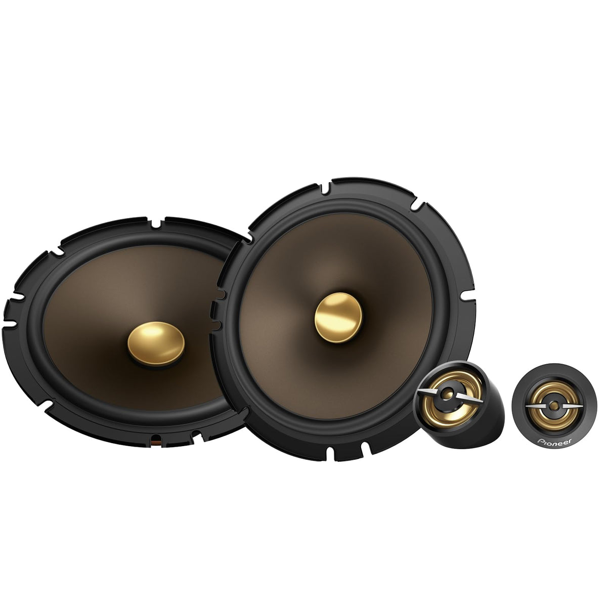 Pioneer A-Series MAX TS-A653CH 6.5" 2-Way Component Car Speakers 370W Max